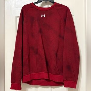 Under Armour Red Crewneck Sweater